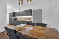 Kuchyň nebo kuchyňský kout v ubytování Apartmány Vista Klínovec