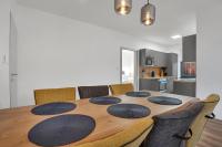 Kuchyň nebo kuchyňský kout v ubytování Apartmány Vista Klínovec