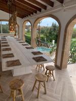 Balkón nebo terasa v ubytování Villa Palmview Up To 28 Guests Close To Jávea Beach