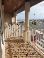 Balkon lub taras w obiekcie Studio neuf atypique centre ville Palavas vue mer