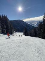 Obiekt Pom Pom, 3 bedroom apt with stunning mountain views-Samoëns zimą