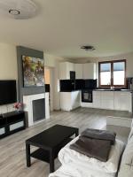 Kuchyň nebo kuchyňský kout v ubytování Apartment Golden Prague 78