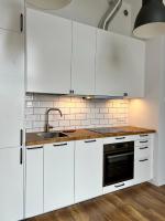 Kuchyňa alebo kuchynka v ubytovaní Loft Premium Apartments