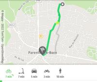 Plan piętra w obiekcie Maison 6 pers proche lac Biscarrosse- Parentis