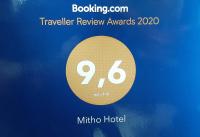Certifikát, ocenenie alebo iný dokument vystavený v ubytovaní Mitho Hotel Spa