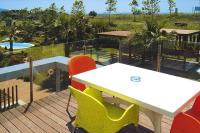 Půdorys ubytování Apartment in La Escala with garden furniture