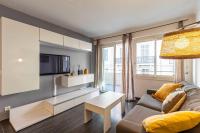 Część wypoczynkowa w obiekcie Beautiful apartment with balcony - Center Cannes