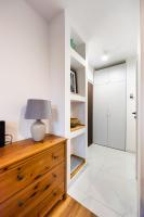 Posteľ alebo postele v izbe v ubytovaní Żoliborz Elite Apartment