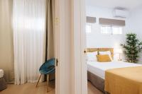 Posteľ alebo postele v izbe v ubytovaní Hostly RBH0 Modern apartment