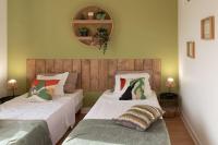 Posteľ alebo postele v izbe v ubytovaní C5 - 2 BDR Blvd Carnot - 10 min Palais - AC & Terrace Sea View