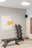 Posilňovňa alebo fitness centrum v ubytovaní Paros Cape Suites