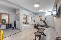 Posilňovňa alebo fitness centrum v ubytovaní Paros Cape Suites
