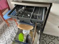 Kuchnia lub aneks kuchenny w obiekcie Cosy Duplex avec Parking à Paris 19 by immo kit bnb