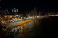 Nespecifikovaný výhled na destinaci Benidorm nebo výhled na město při pohledu z apartmánu
