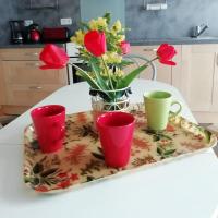 Kuchnia lub aneks kuchenny w obiekcie Calme et sérénité au gîte des hortensias