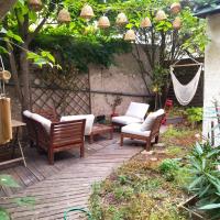 Plan piętra w obiekcie Un jardin et du calme à 2 pas du centre