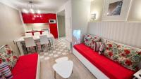Posedenie v ubytovaní 6-person apartment with swimming pool tennis court and free parking 25