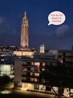 Výhľad na mesto Le Havre alebo výhľad na mesto priamo z apartmánu