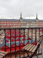 Balkón nebo terasa v ubytování Charming view Plaza Mayor