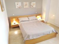 Postel nebo postele na pokoji v ubytování Apartamento Pelicanos Golf & Beach - spacious and modern with terrace and private pool