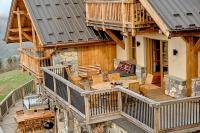 Plán poschodí v ubytovaní Klochette - Charme et Famille, Appartement 5 étoiles dans Chalet Récent à Villard-Reculas