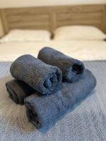 A bed or beds in a room at Appartement Villa Pasithea