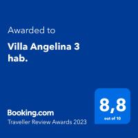 Certifikát, hodnocení, plakát nebo jiný dokument vystavený v ubytování Villa Angelina 3 hab.