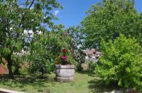 Vonkajšia záhrada v ubytovaní Apartment Elena, village Peresiji
