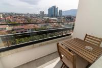 A balcony or terrace at Gran Capital Top Central Apartment