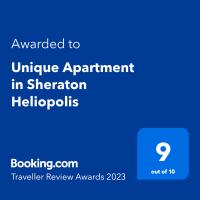 Certifikát, hodnocení, plakát nebo jiný dokument vystavený v ubytování Unique Apartment in Sheraton Heliopolis