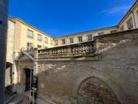 Plán poschodí v ubytovaní La Cachette de l'Horloge - AC CLIM - WIFI - 100m PALAIS DES PAPES