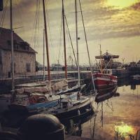 Plan piętra w obiekcie Ô p'tit 44 Apt + terrasse dans le vieux Honfleur