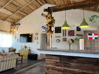 TV a/nebo společenská místnost v ubytování La Casita de Charo 1