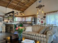 Posezení v ubytování La Casita de Charo 1