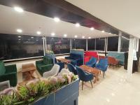 Posezení v ubytování Amritara Kirpa, Amritsar