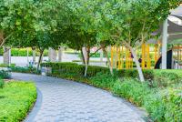Expo Village Serviced Apartmentsにある庭