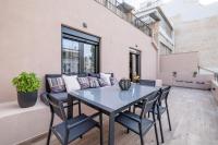 Balkón nebo terasa v ubytování Exarcheia Vibe Penthouse 1