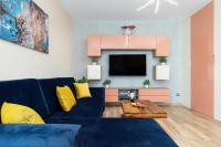 TV a/nebo společenská místnost v ubytování Apartament Porto Santa Rewales