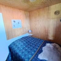 Posteľ alebo postele v izbe v ubytovaní Logement insolite au cœur de l'Auvergne