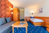 Łóżko lub łóżka w pokoju w obiekcie Hotel Tia Monte Nauders