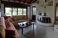 A seating area at Silver Cape Raches on the sea