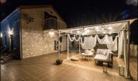 A seating area at Villa Antikleia