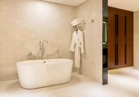 Koupelna v ubytování Asiana Grand Hotel