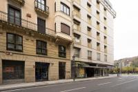 Budynek, w którym mieści się apartament