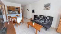 A kitchen or kitchenette at Apartamentos Navarra 07 Salou