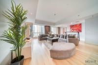 Posezení v ubytování Alluring 2BR at Al Majara 1 Dubai Marina by Deluxe Holiday Homes