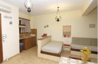 Kuchyň nebo kuchyňský kout v ubytování Asterion Apartments