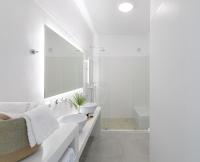 A bathroom at Seanfinity Beachfront Suites