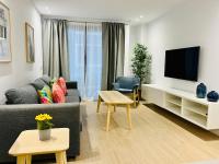 TV a/nebo společenská místnost v ubytování Sun & Beach La Strada