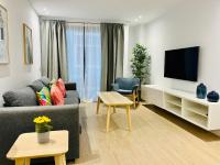 TV a/nebo společenská místnost v ubytování Sun & Beach La Strada